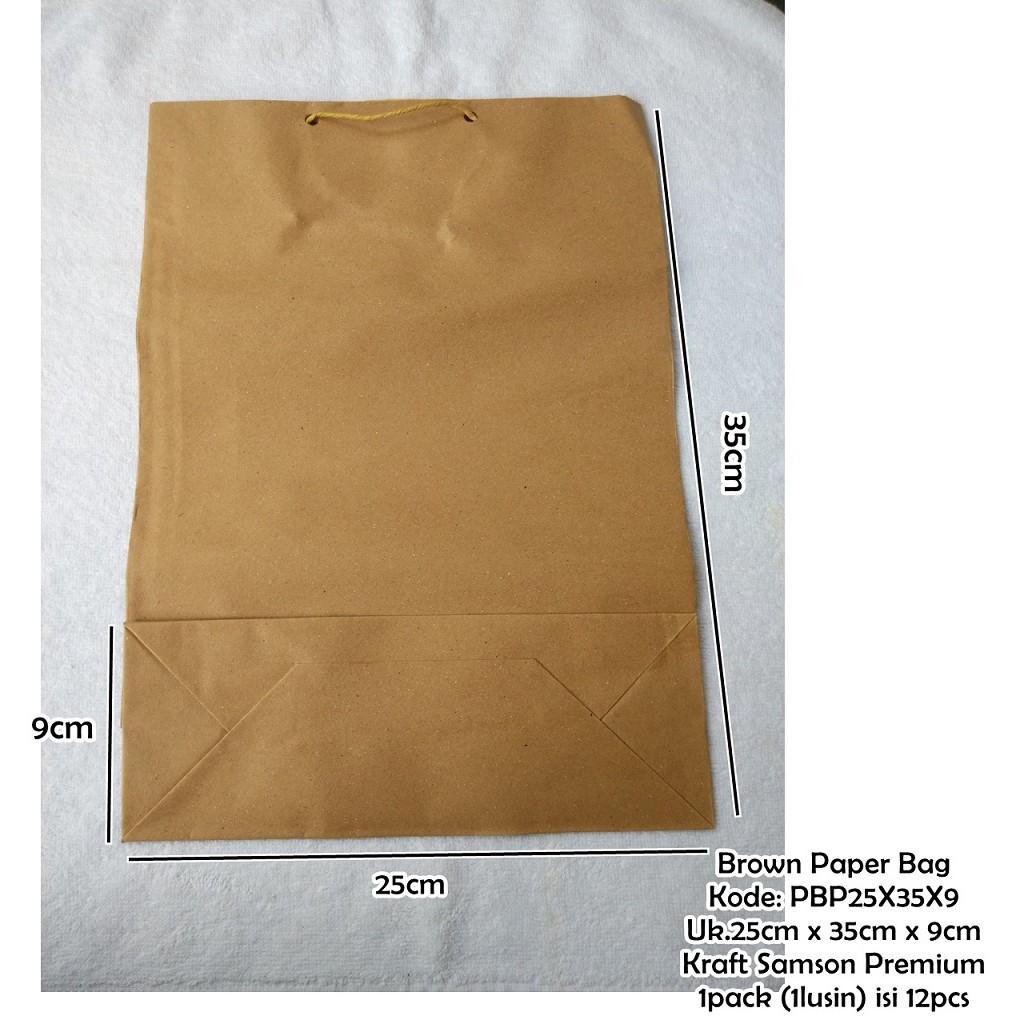 

Tas Belanja Kertas Paper Bag Shopping Souvenir uk.25x35x9 Ulang Tahun