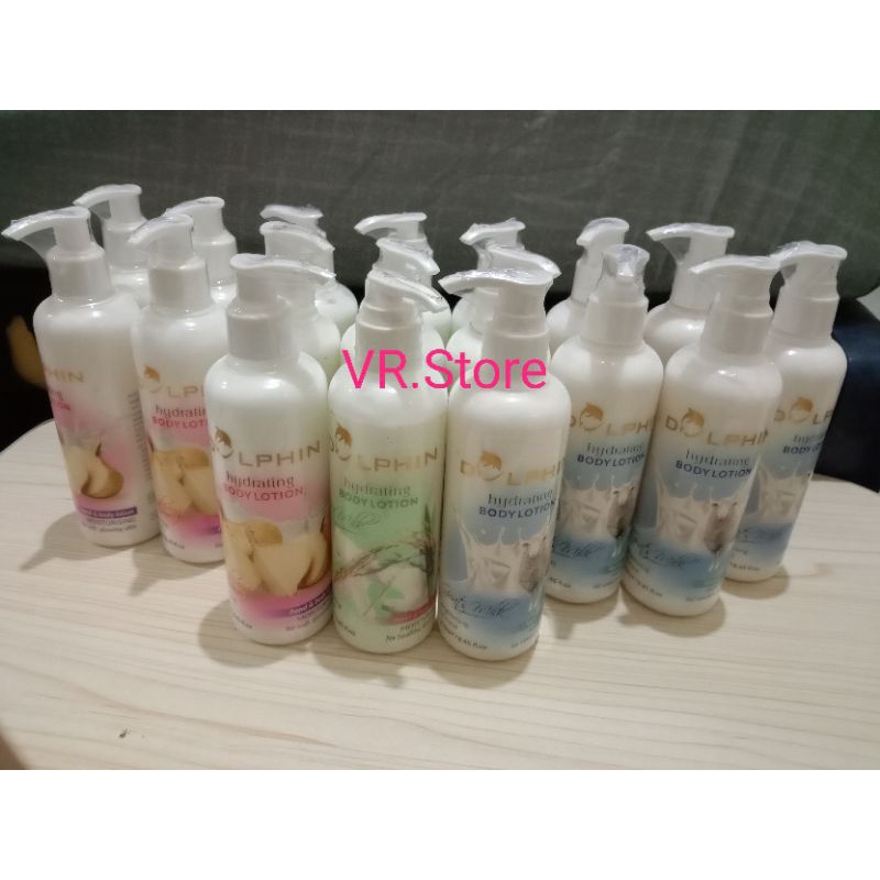 Dolphin Body Lotion Pemutih Badan 250ml ORI BPOM