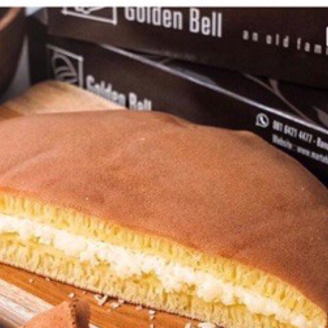 

Martabak Bolu Golden Bell via jne yes same day instant