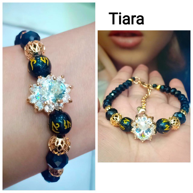 Super Promo! Gelang kristal variari batu mantra dan petmata oval Murah!