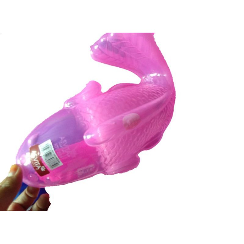 Cetakan Puding Plastik Ikan Koi 1 Jumbo KTL 856 Pink Besar Agar Coklat Kue Cake Bento Nasi Es Batu