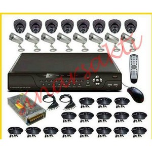 Paket cctv 16 channel AHD 1, 3 Mp  ( Komplit tinggal pasang aja bro )