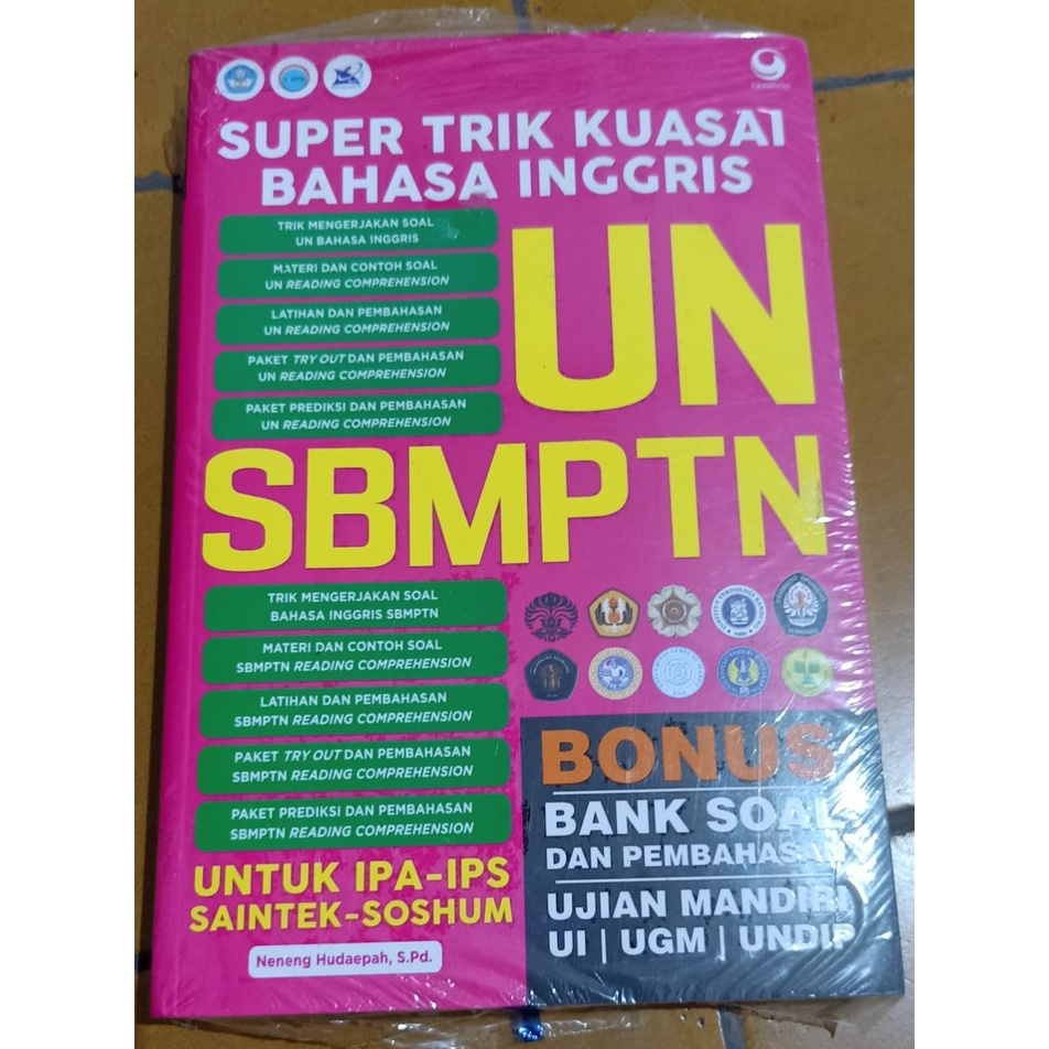 Super Trik Menguasai Bahas Inggris UN SBMPTN