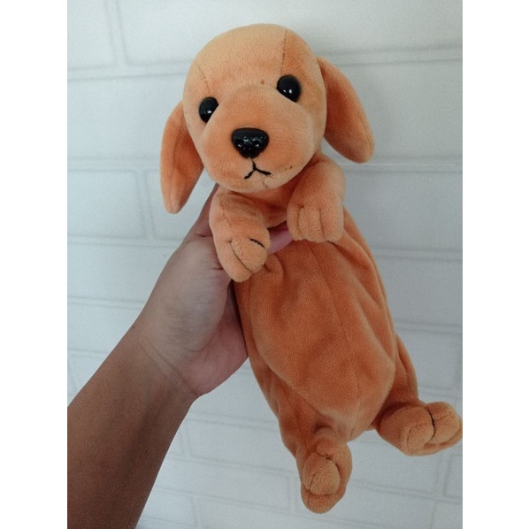 PL tempat pensil boneka puppy / tempat pensil boneka anjing guguk
