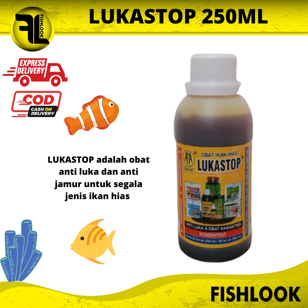 Obat Ikan Lukastop 250ml