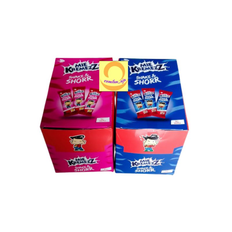 

PROMO MIE KREMEZZ SHORR MIE KREMES SHAKE & SHORR MI KREMES SHORR SNACK ENAK