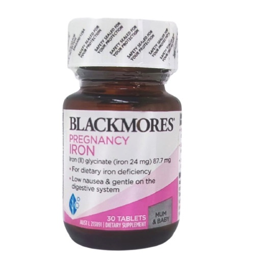 Ibu Hamil - Blackmores Pregnancy Iron Mum & Baby 30 Tablets Vitamin Ibu Hamil