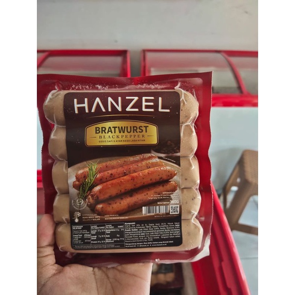 

Hanzel bratwurst blackpepper