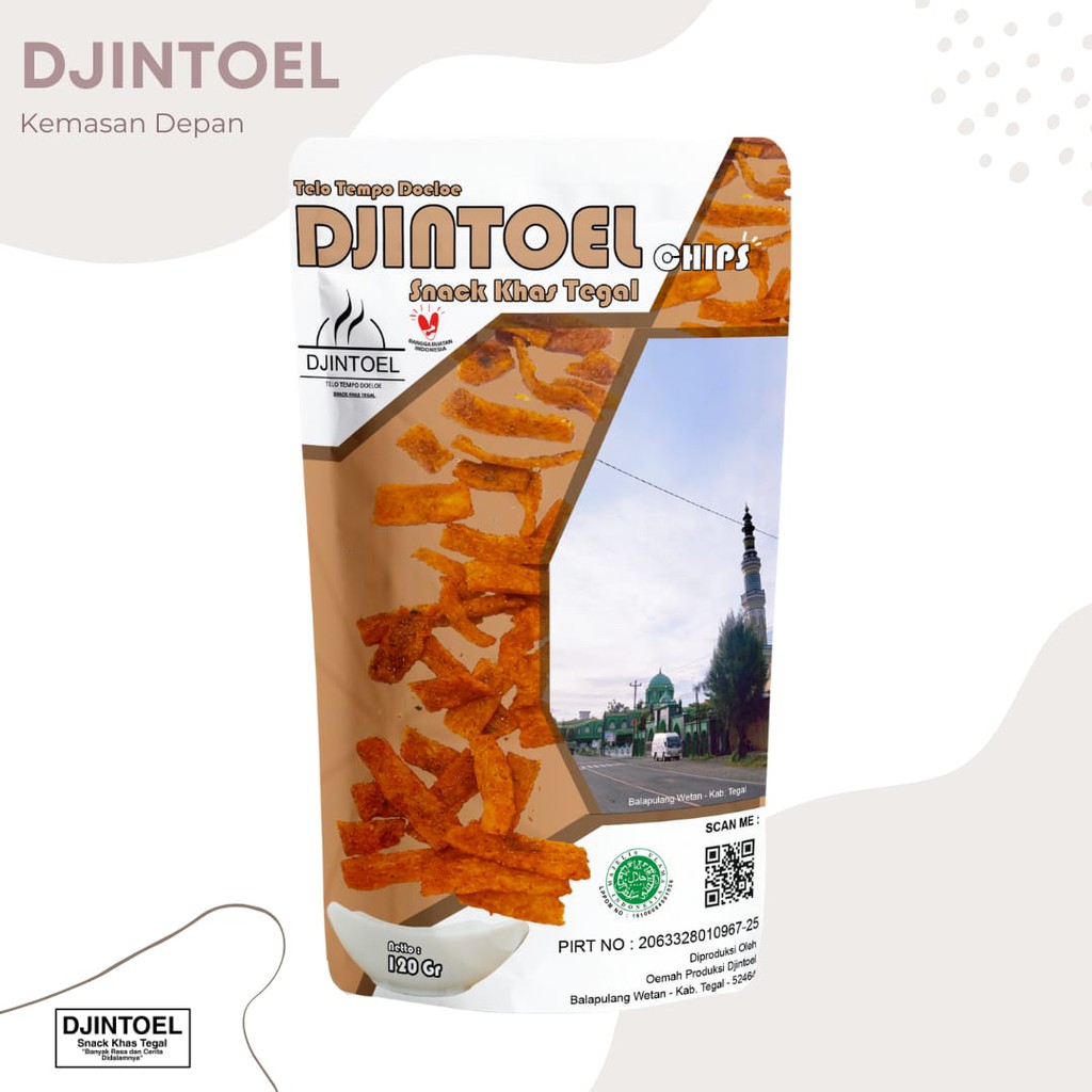 

KERIPIK JINTUL "DJINTOEL CHIPS" OLEH - OLEH KEKINIAN KHAS TEGAL