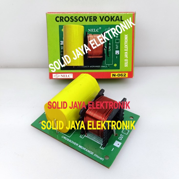 CROSSOVER PASIF VOKAL CROSSOVER VOKAL 1 WAY MIDDLE NELC N-062 ASLI