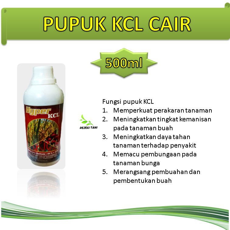Pupuk Cair KCL Hyper KCL 500ml