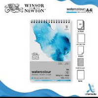 

Winsor Watercolour Spiral A4/300gsm/12Sheets