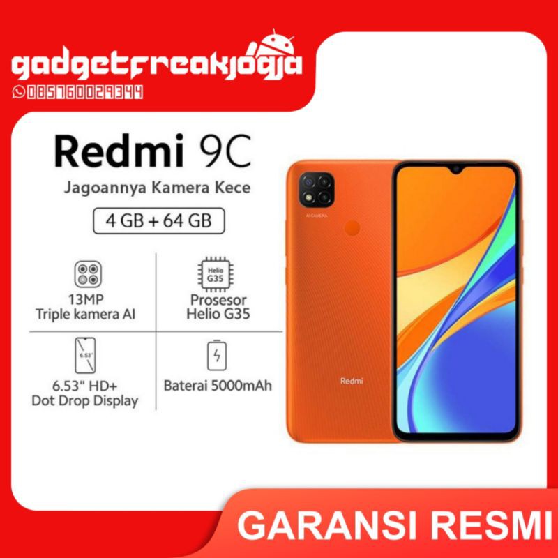 Redmi 9C [3/32] [4/64] Official Store Shopee Indonesia