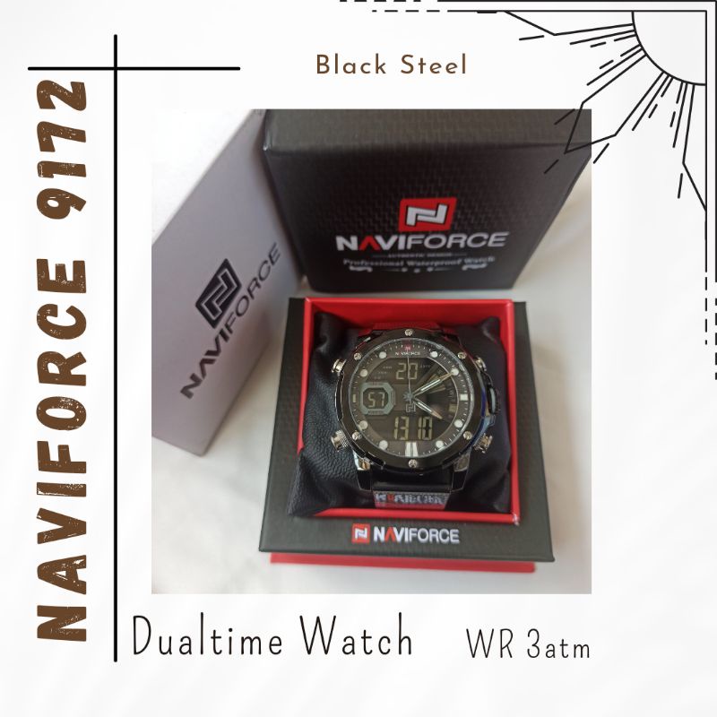 Jam tangan Naviforce 9172 original murah