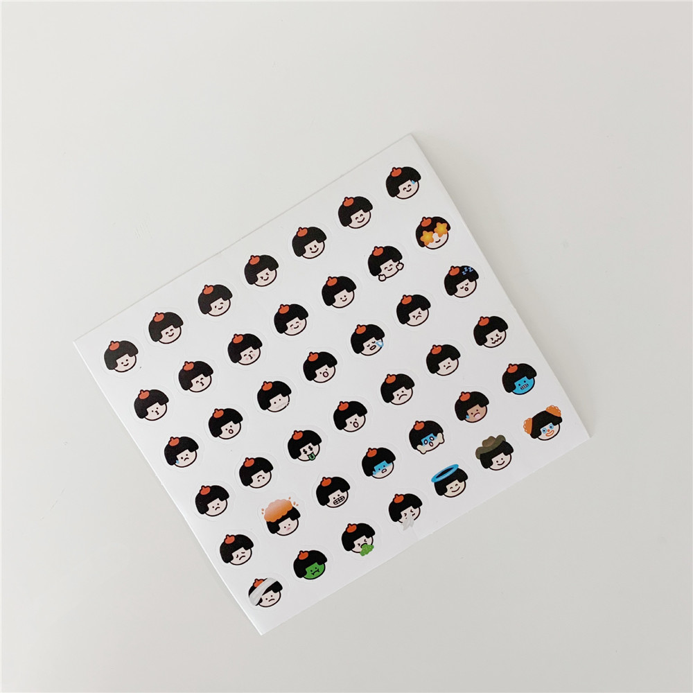 【TERSEDIA &amp; COD】Stiker Motif Emoji Anti Air Untuk Dekorasi Diy