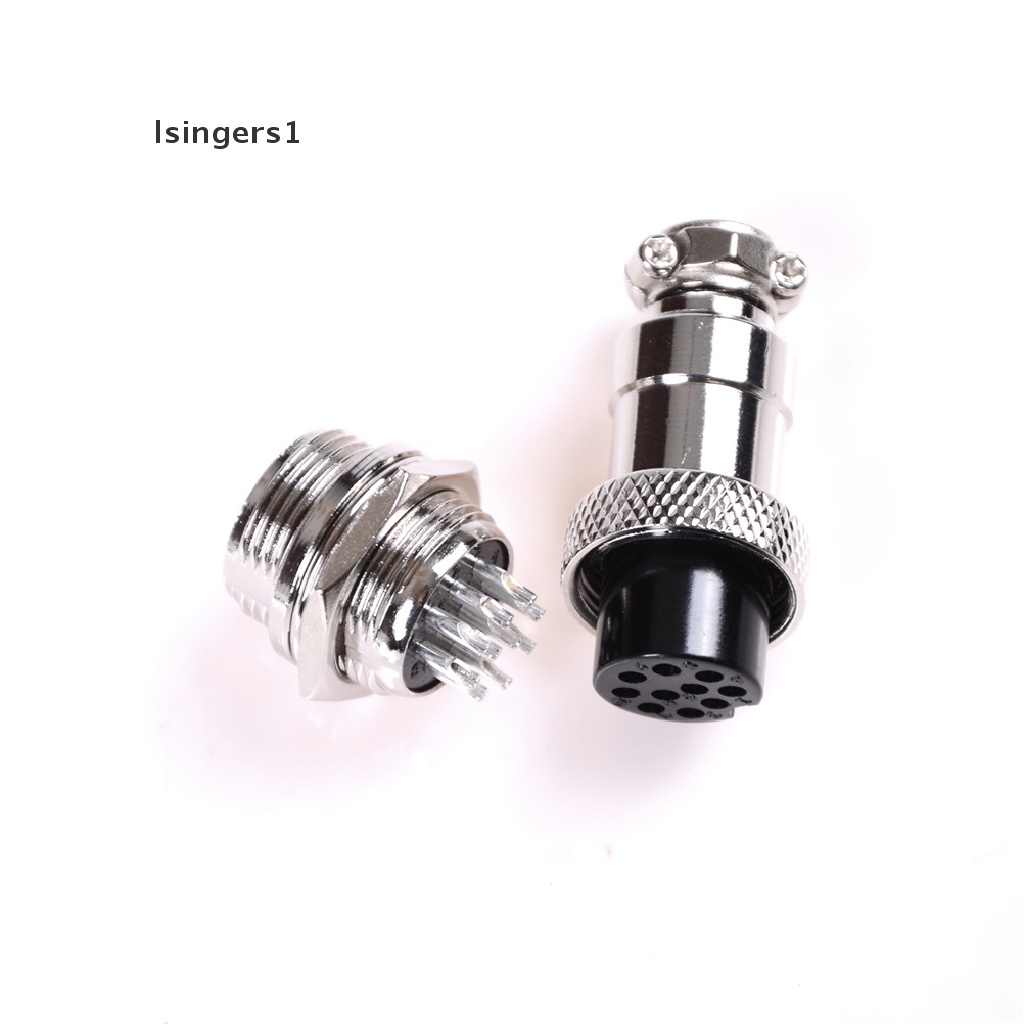 (lsingers1) 1pc GX16 Konektor Kabel Aviation 2-10pin Male &amp; Female