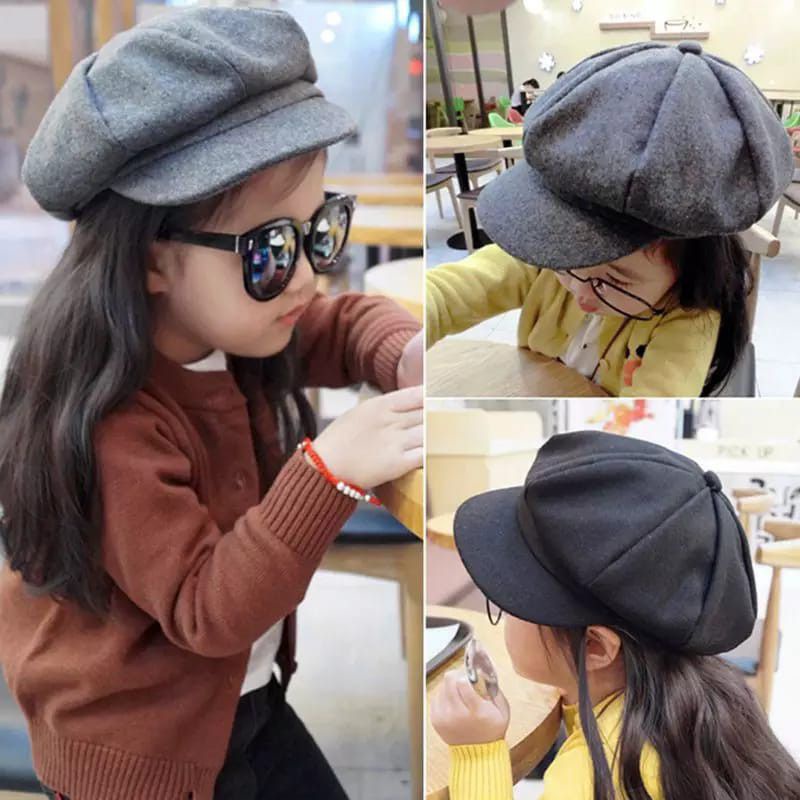 Topi Apolo Pria dan Wanita Dewasa dan Anak  / Topi Seniman Pelukis Thomas Shelby Unisex