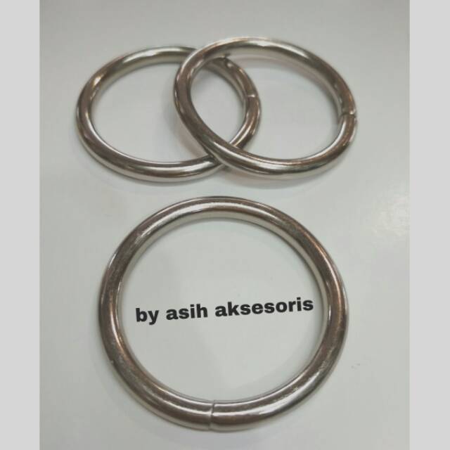 Ring bulat 4cm ( RB 4/5 Nikel )