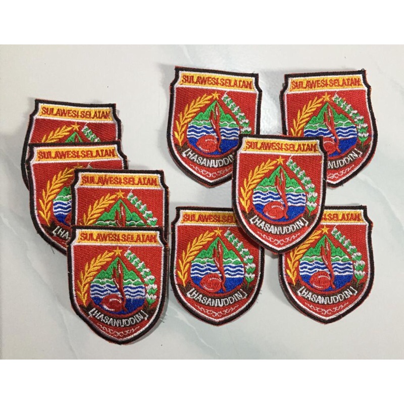 Badge Kwarda Sulawesi Selatan (bordir)