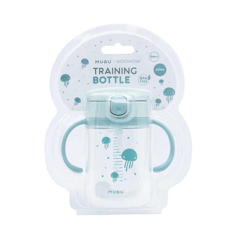 Mooimom Mugu Training Bottle 220ml - Botol Minum Anak