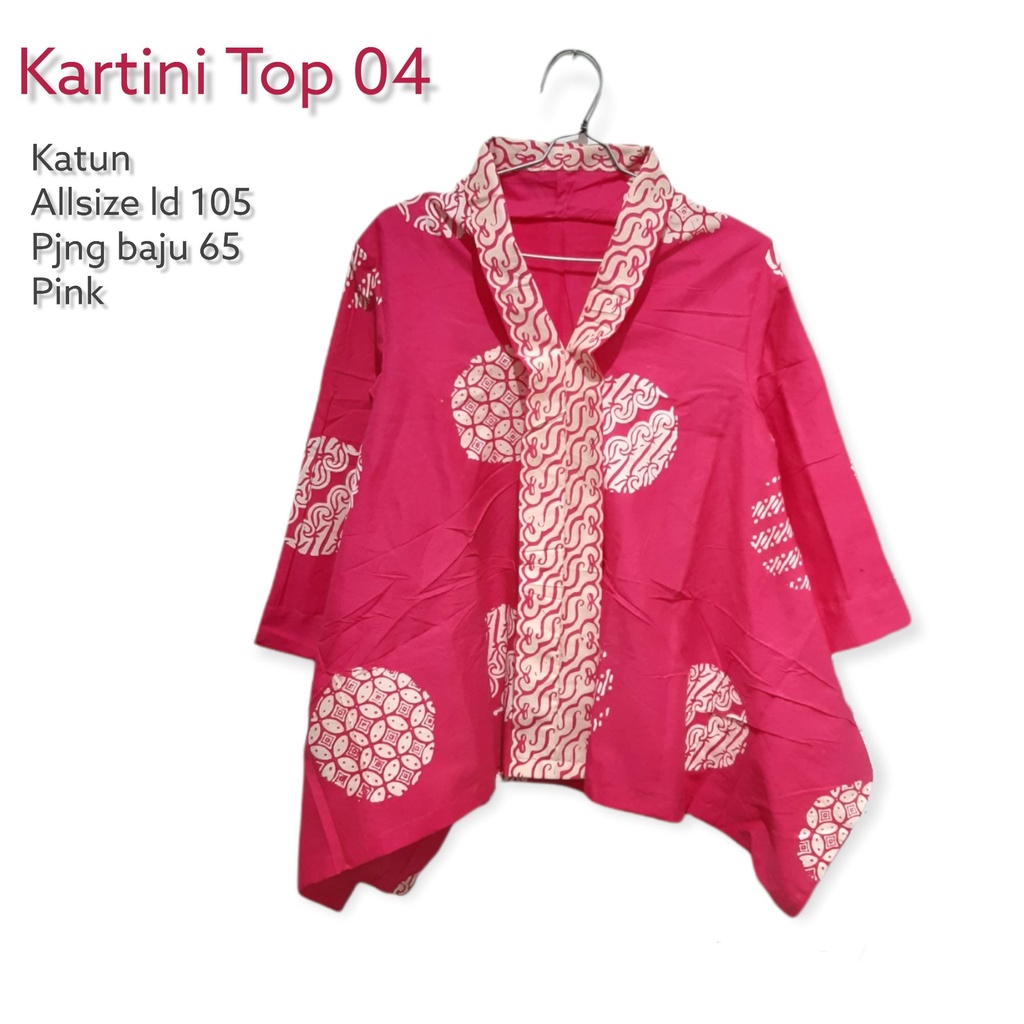 Kartini top ori batik solo