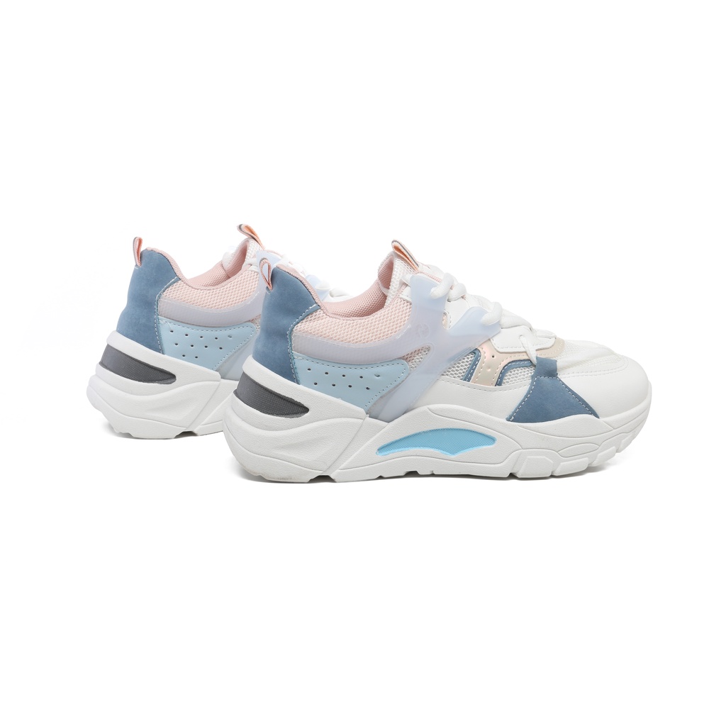 PVN Nayeon Sepatu Sneakers Wanita Sport Shoes Blue Pink 300-3