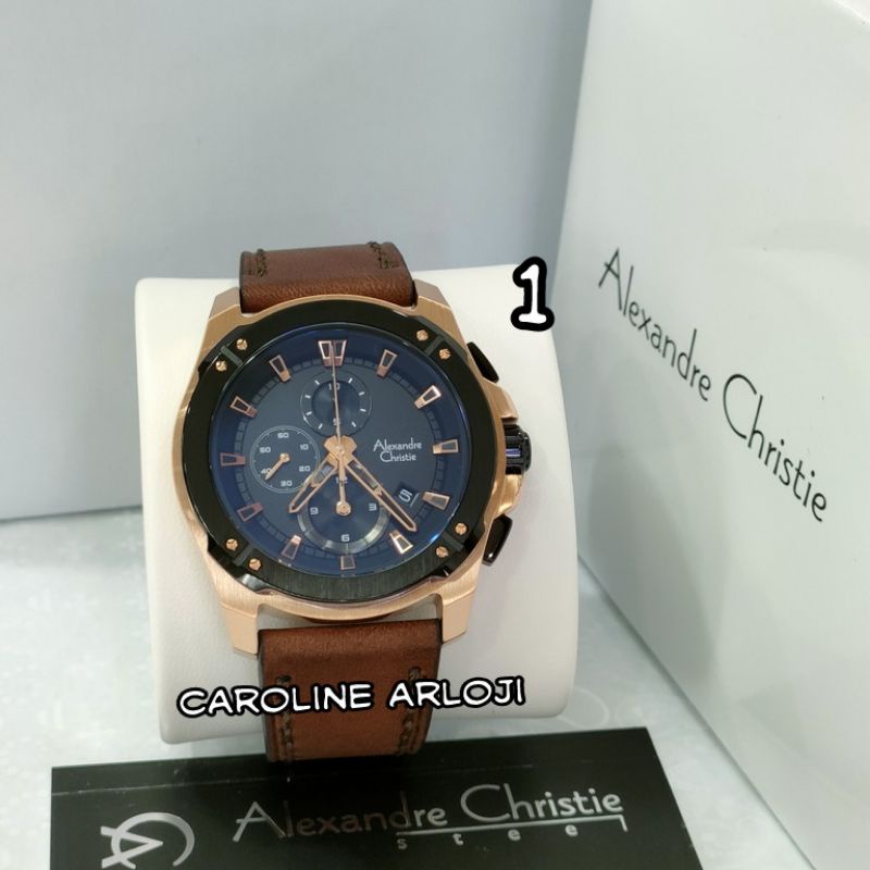 JAM TANGAN PRIA ALEXANDRE CHRISTIE AC6595MC
