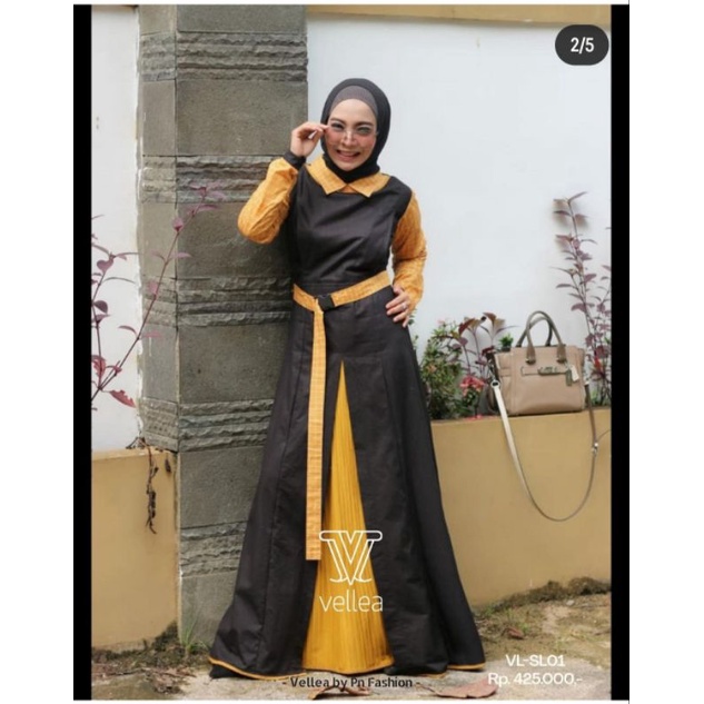 PN FASHION GM-1233 // gamis PN fashion dress pn fashion sale