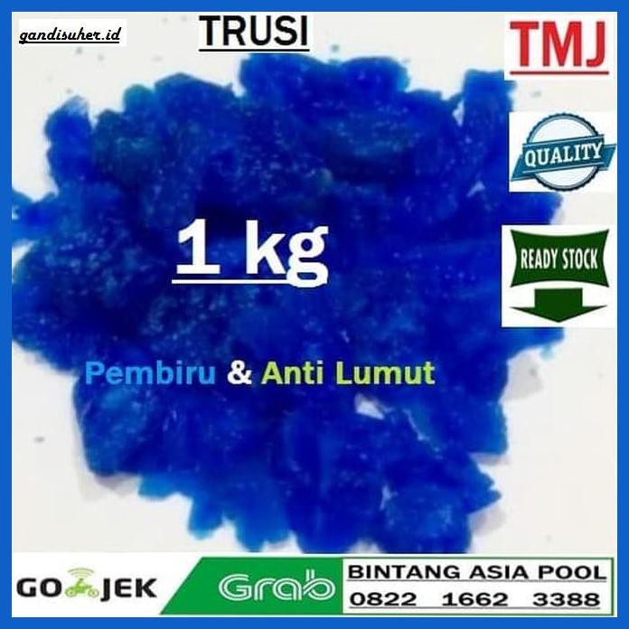 

Muirotarobal- Copper Sulphate / Cooper Sulfat / Prusi / Trusi Bubuk 1Kg -Muirotarobalalat.