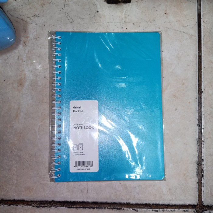 

NoteBook A5 Daiichi / Buku Ring A5 Daiichi Termurah - Hijau Tosca