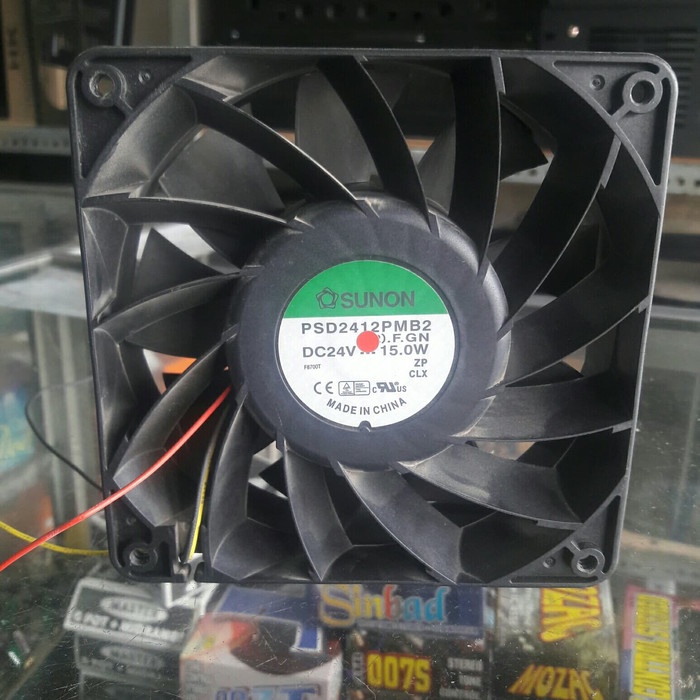 kipas dc 12x12 12v fan dc 12x12 24v high speed ball bearing