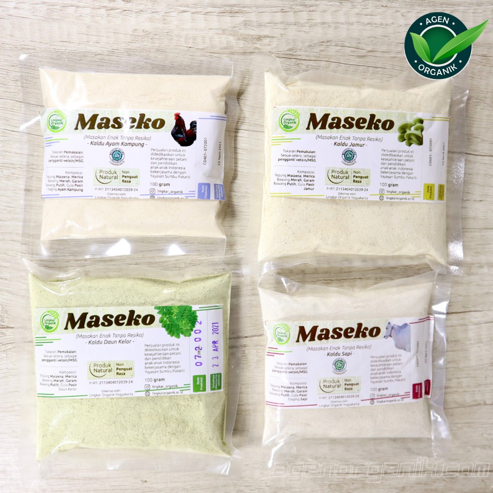 

Maseko Penyedap rasa non MSG MPASI - Lingkar Organik