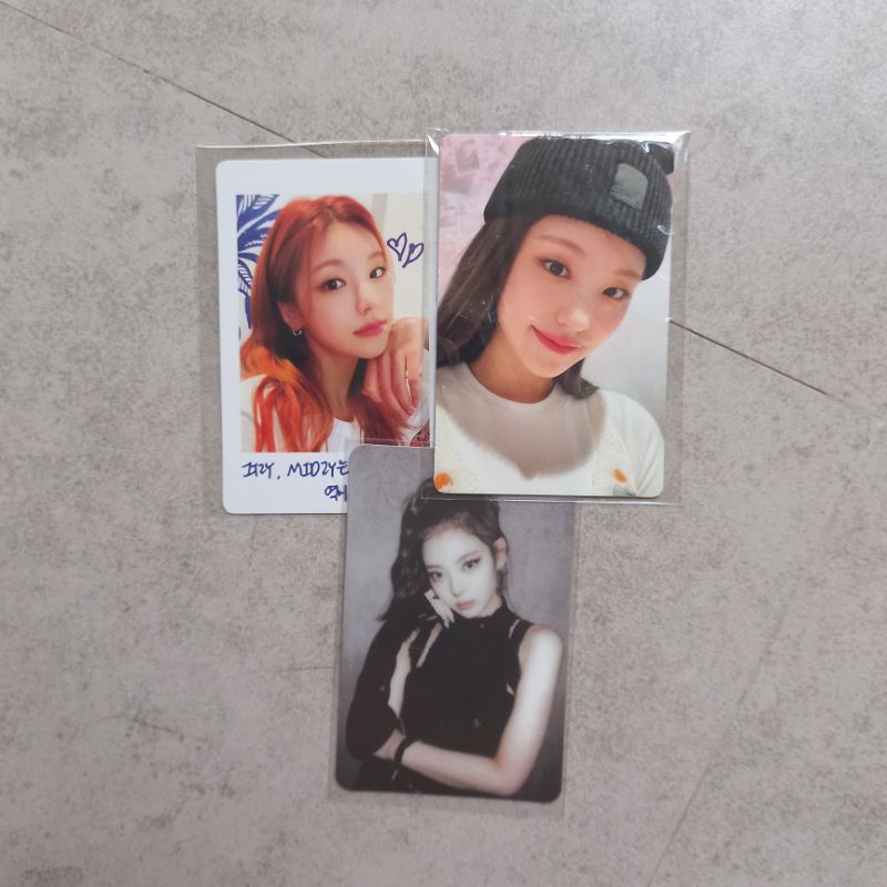 NBD No Bad Days ITZY Yeji August Agustus PC Pola Photocard Polaroid SPC Lia
