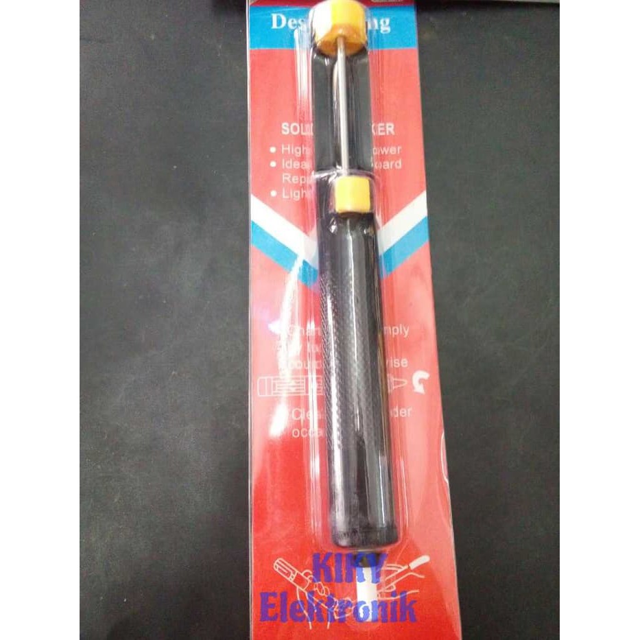 Atraktor besi hitam - penyedot - sedotan timah - solder sucker