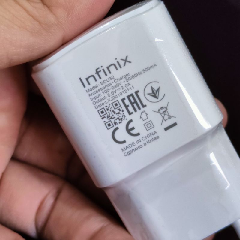 ORIGINAL CHARGER INFINIX NEW ORIGINAL 100% MICRO USB 2A