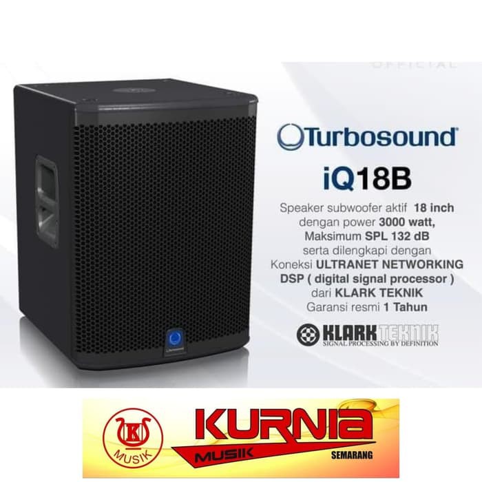 Turbosound Iq18b Iq 18b 18 3000 Watt Subwoofer Speaker With Dsp Harga Perunit Shopee Indonesia