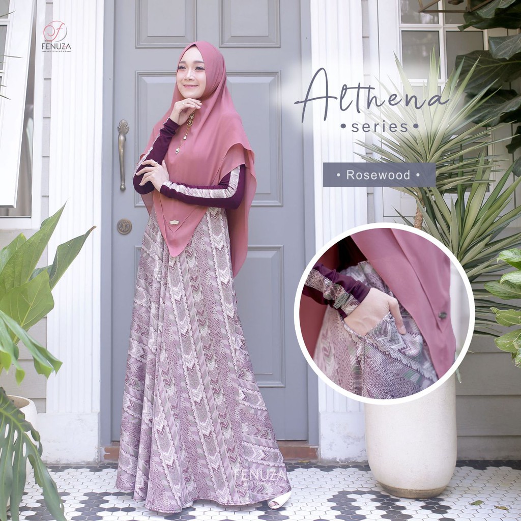 ALTHENA DRESS || Gamis Syari Original by Fenuza