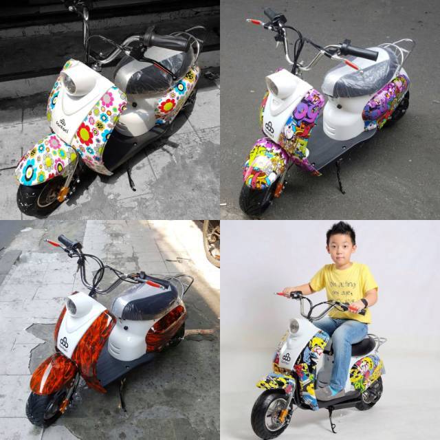 Mini Scoopy Motor Elektrik Indonesia