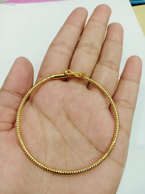 Gelang tangan wanita // gelang kroncong buka’an //gelang lapis emas // gelang replika emas