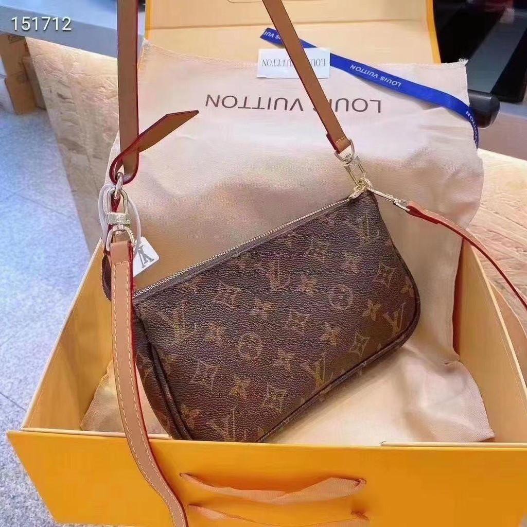 L Vuitton Pochette 1603(Free Box+ Dust Bag+Invoice+No Seri)