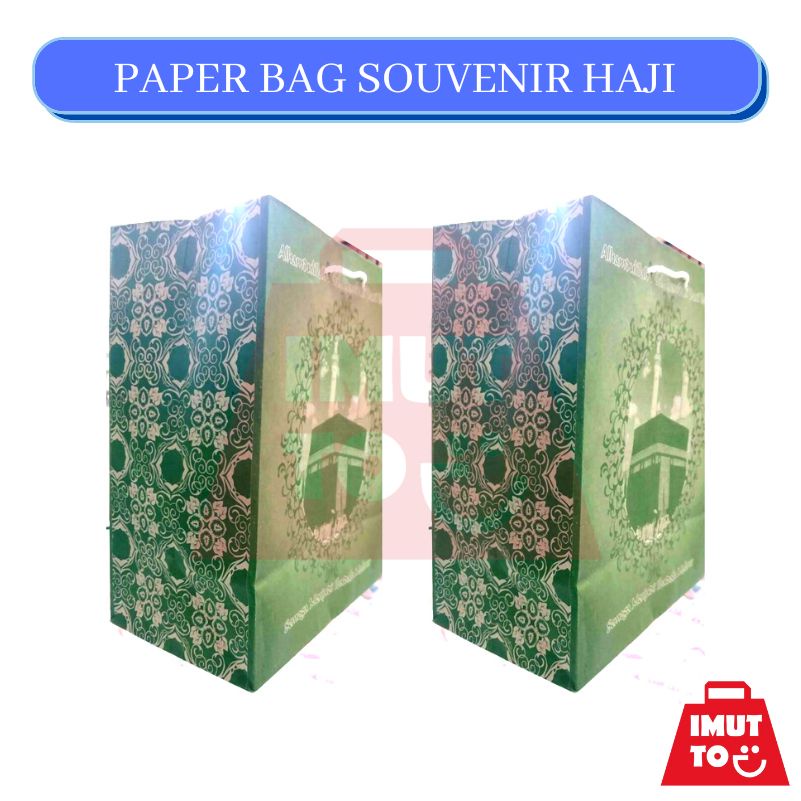 

IMUTTO PAPER BAG HAJI TAS KERTAS TAS LIPAT OLEH - OLEH SOUVENIR HAJI