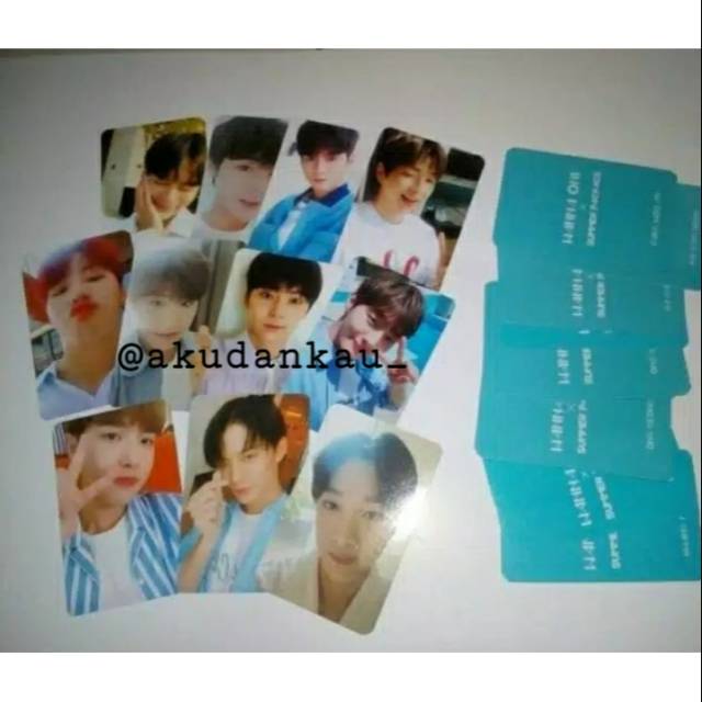 Unofficial Photocard WannaOne Summer Package