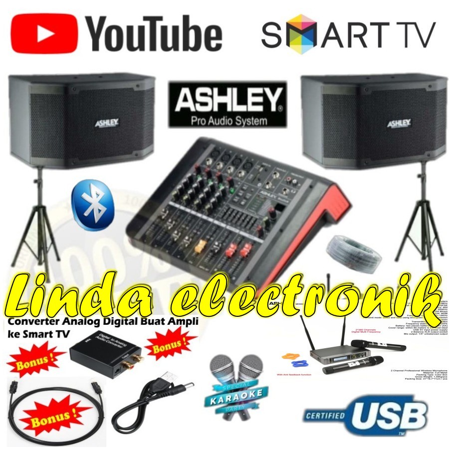 paket sound system ashley studio 4 ashley k2310 ashley mc pro ORYGINAL