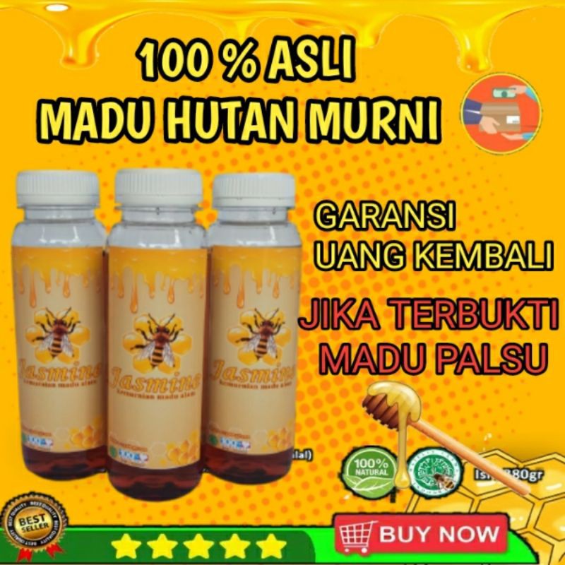 

Madu Asli Odeng Murni Hutan Liar Baduy Organik Original Kualitas100% Dari Sarang Lebah 300 gram