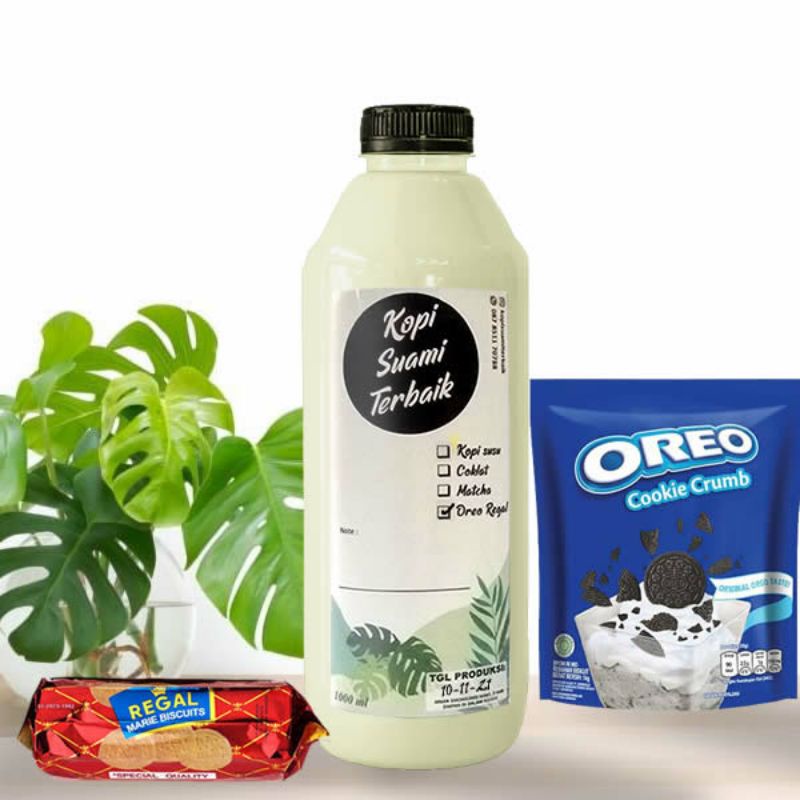 

Oreo Regal Latte - Kopi Suami Terbaik