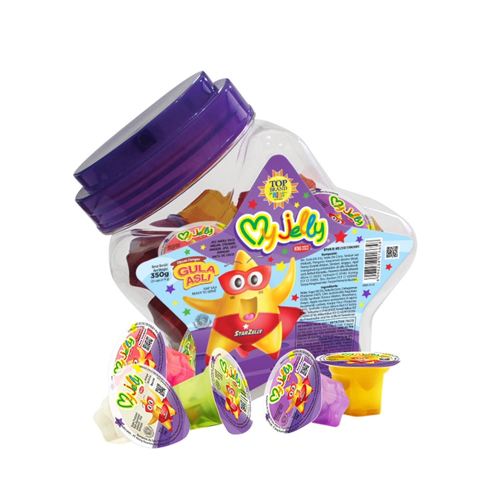 MyJelly 25Cups - Toples Bintang