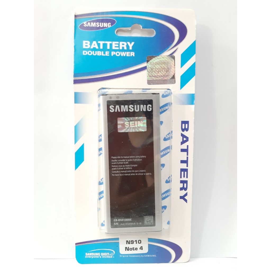 BATTERY BATERAI BATERE SAMSUNG NOTE 4 N910