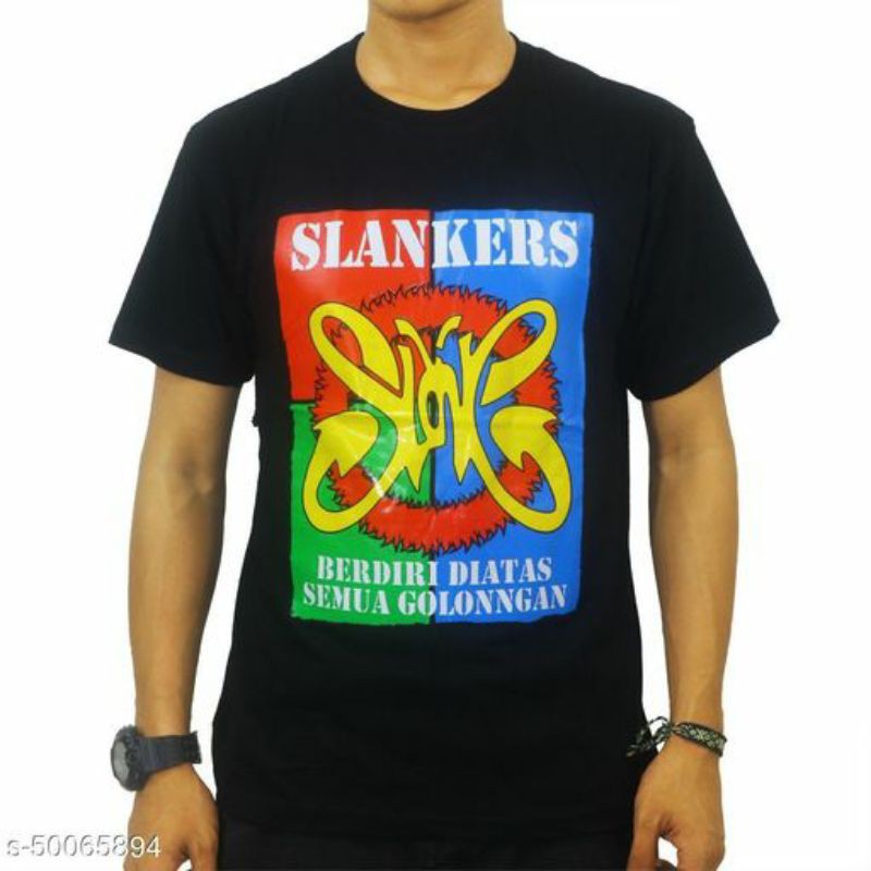 Kaos distro Slankers / Kaos Slankers / Kaos Band Slank / Kaos Slank Keren / Kaos logo Slank Murah