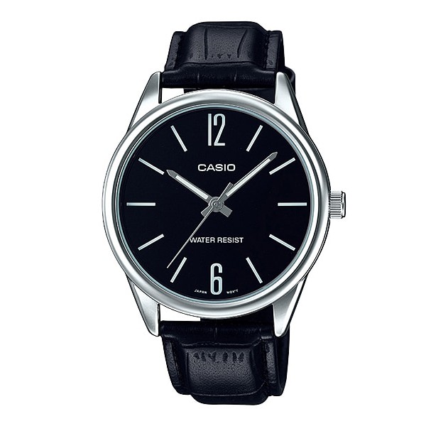 JAM TANGAN Pria Original Kulit CASIO MTP-V005L-2BUDF/MTP-V005GL-1BUDF/MTP-V005GL-1B2UDF/MTP-V005L-1B