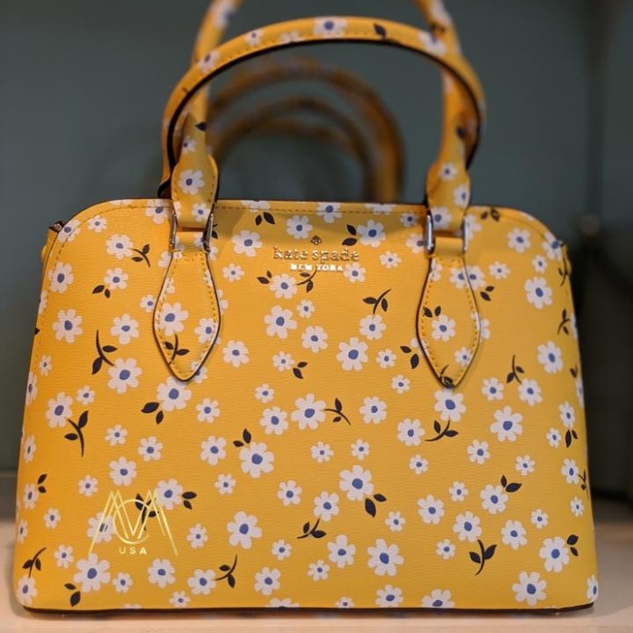 KATE SPADE SMALL SATCHEL DARCY FLEURETTE KS0434